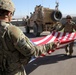 Delta Company 1-5 Cav American Flag Ceremony at U.S. Consulate Herat