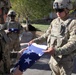 Delta Company 1-5 Cav American Flag Ceremony at U.S. Consulate Herat