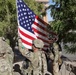 Delta Company 1-5 Cav American Flag Ceremony at U.S. Consulate Herat