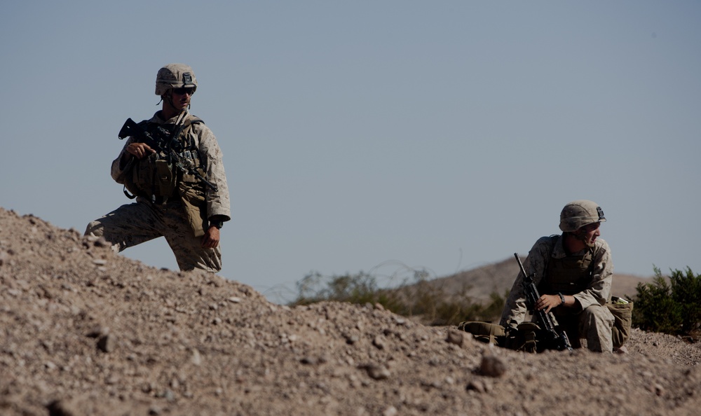 'Outlaws' Dig In Deep For Battalion Assault Course