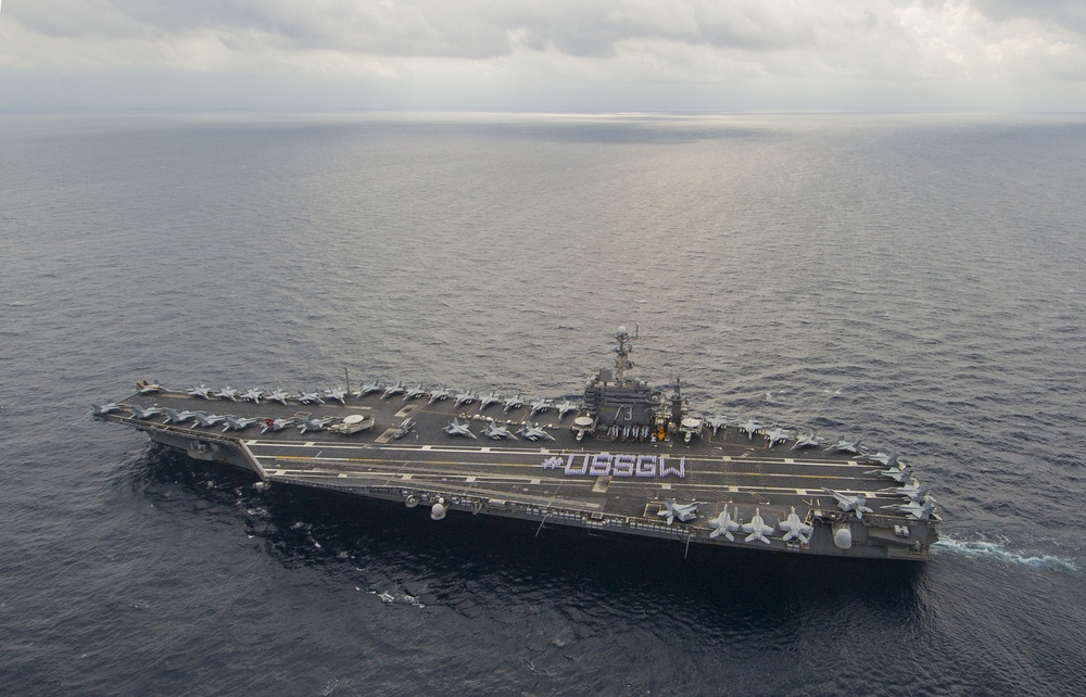 USS George Washington action