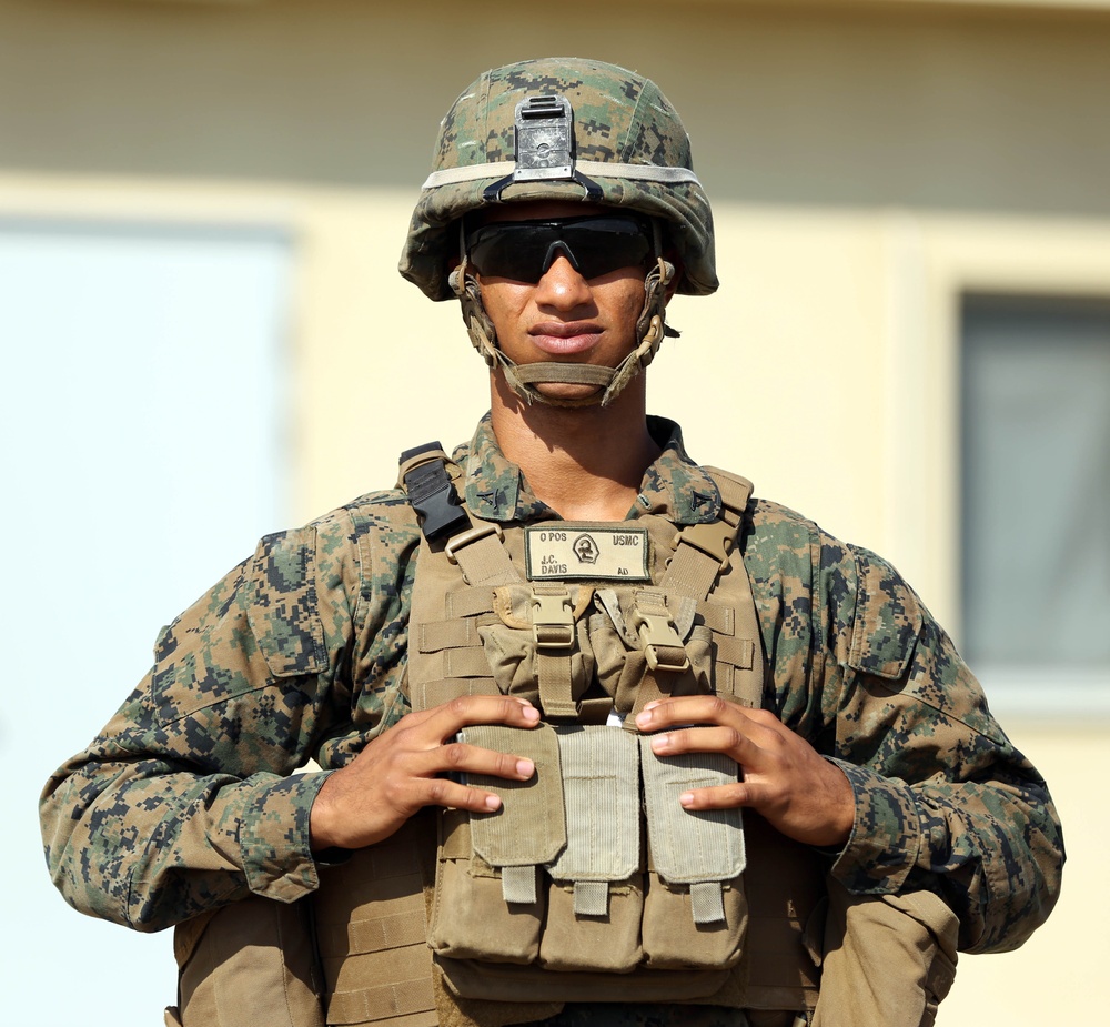 Marine acknowledged for outstanding performance