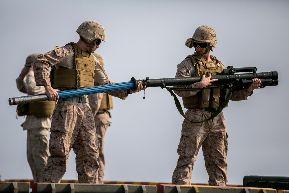 26th MEU LAAD Stinger Launch Simulator Training