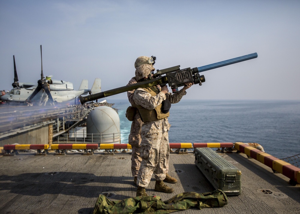 26th MEU LAAD Stinger Launch Simulator Training