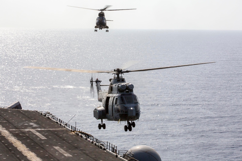 French Aircraft on the USS Kearsarge (LHD 3)