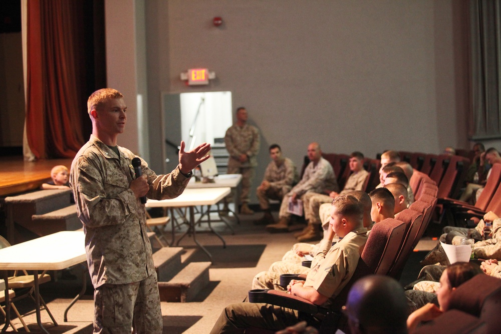 VMFA-122 Town Hall Meeting