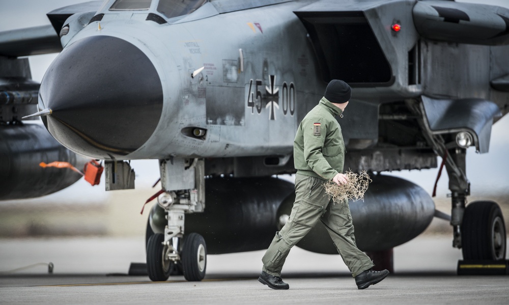 Luftwaffe arrive at Mountain Home AFB
