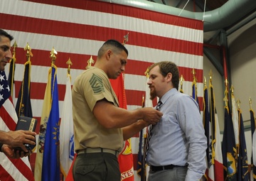 Marine Awarded Purple Heart after almost 10 years