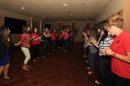 Belle of the Ball teaches Marine Corps etiquette