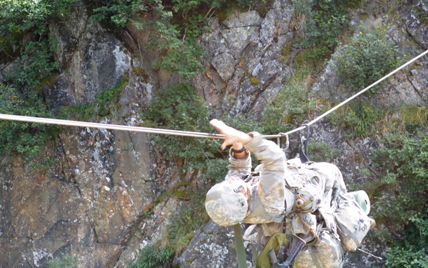 Military mountaineering at the top of the world