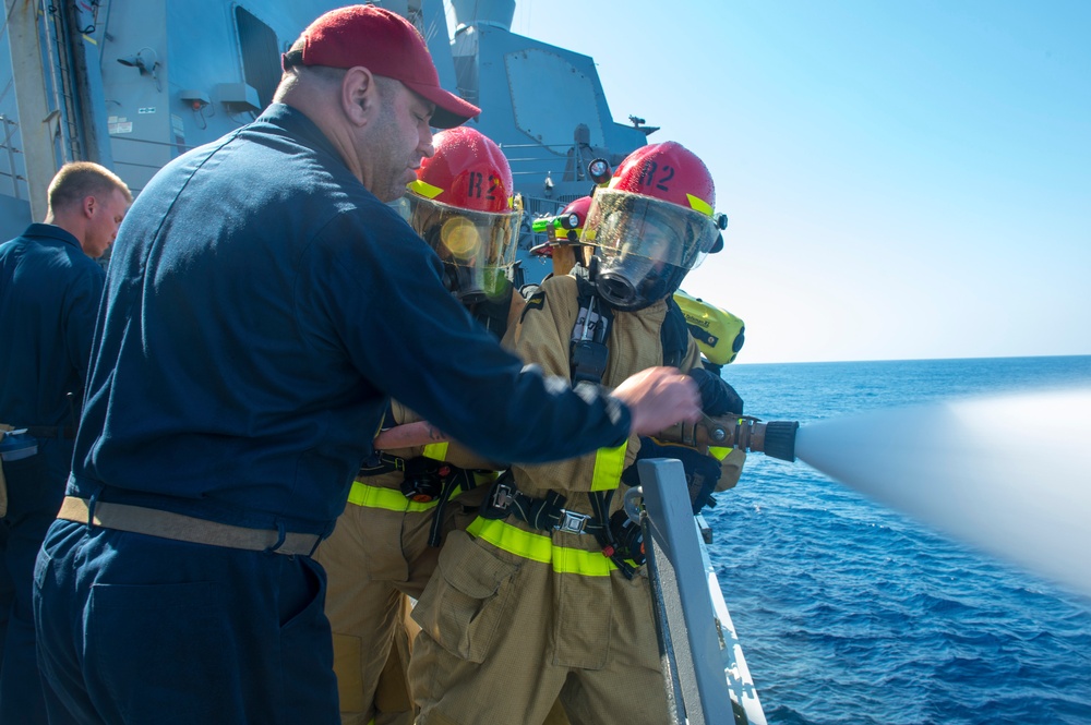 USS Gravely operations