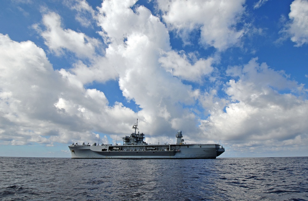 USS Mount Whitney operations