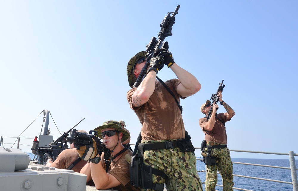 USS Monterey operations
