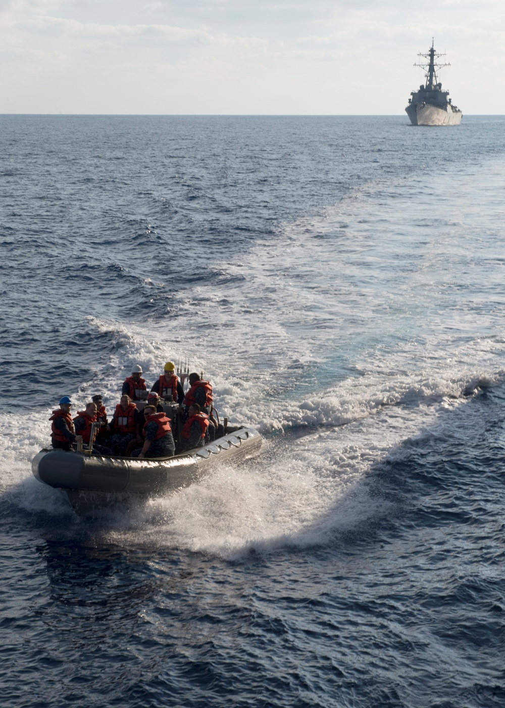 USS Ramage, USS Barry operations