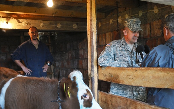 NATO supports defence reform progress of prior AFBiH soldier