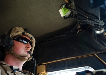 Up front: Clermont, Fla., Marine leads convoys through Afghanistan