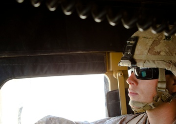 Up front: Port St. Lucie, Fla., Marine leads the way in Afghanistan