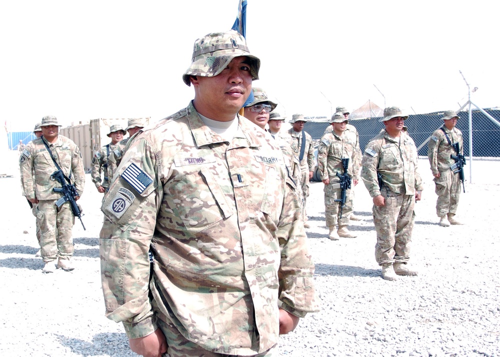 Guam Guard’s Bravo Company changes leadership