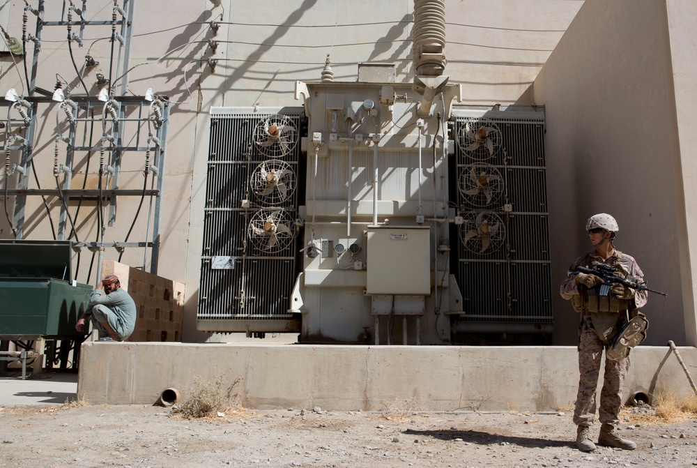 RC(SW) Visits Kajaki Dam