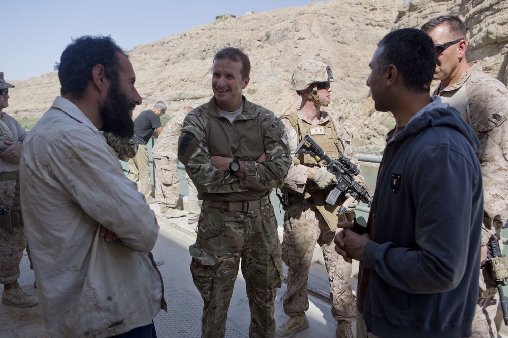 RC(SW) Visits Kajaki Dam