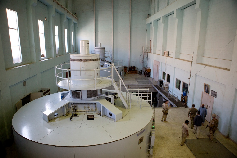 RC(SW) Visits Kajaki Dam