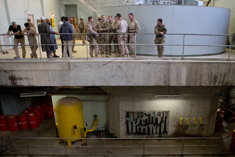 RC(SW) Visits Kajaki Dam