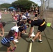 Wolfpack soldiers lead Mililani Uka Elementary during 'Get Fit' day