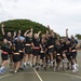 Wolfpack soldiers lead Mililani Uka Elementary during 'Get Fit' day