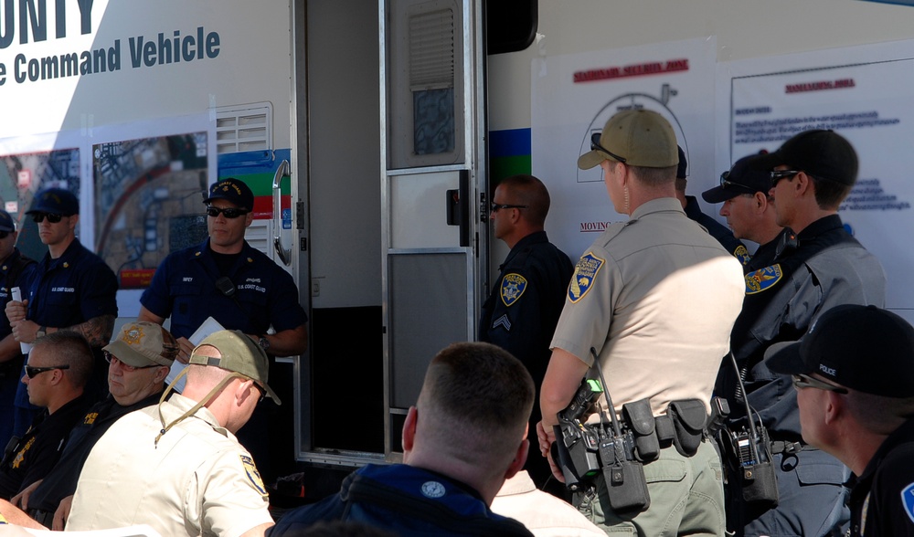 Coast Guard conducts multi-agency training