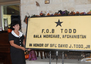Combined efforts equal ‘FOB Todd’ making trek to family
