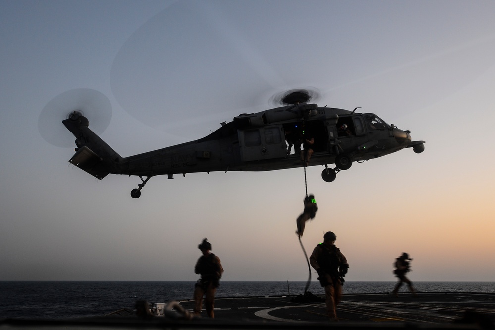 USS Monterey operations