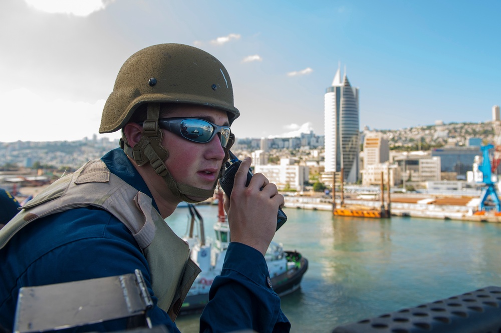 USS Gravely operations