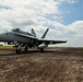 Hornets perform arrested landing during PHIBLEX 14