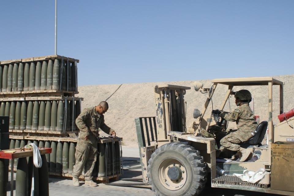 60th ORD inventories ammunition at Kandahar Airfield