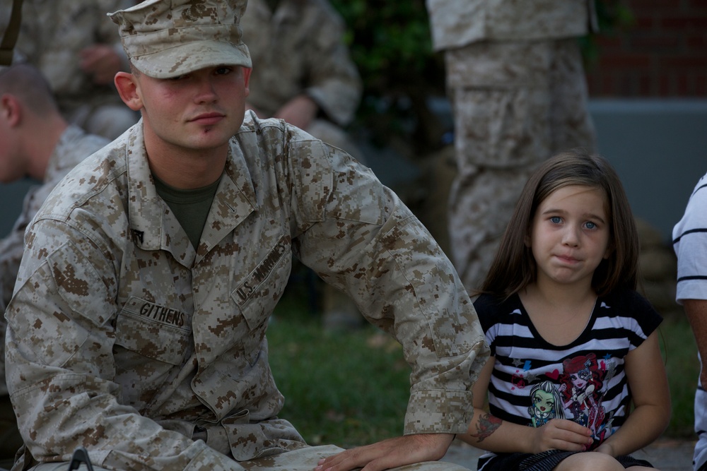 1st Battalion, 9th Marines departure