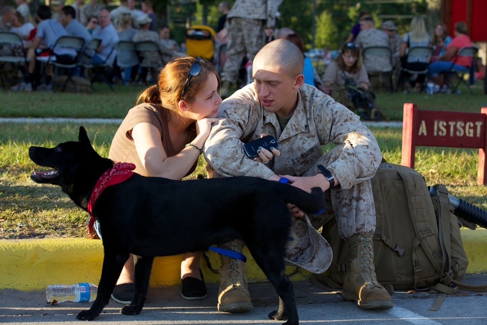 1st Battalion, 9th Marines departure