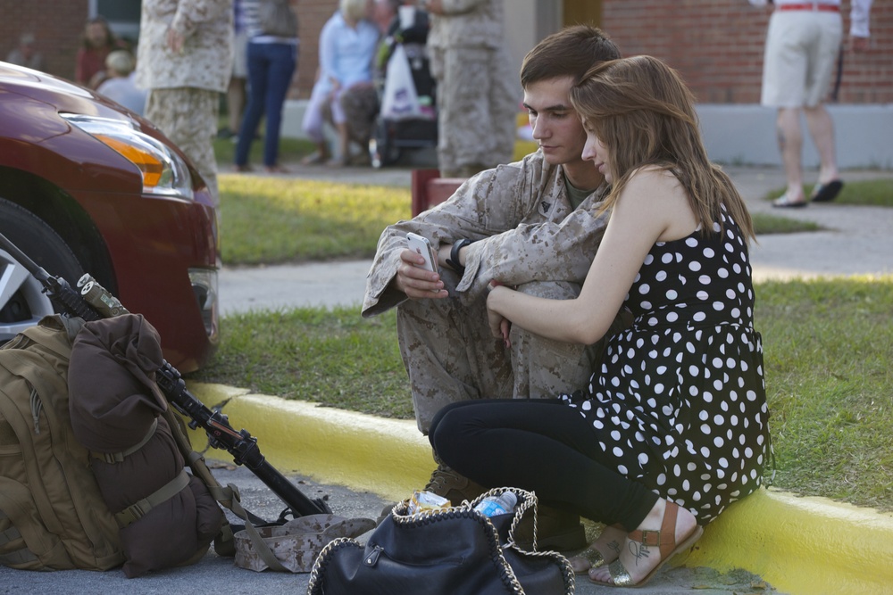 1st Battalion, 9th Marines departure