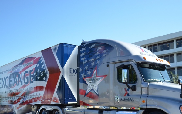 Exchange/AAFES delivery truck