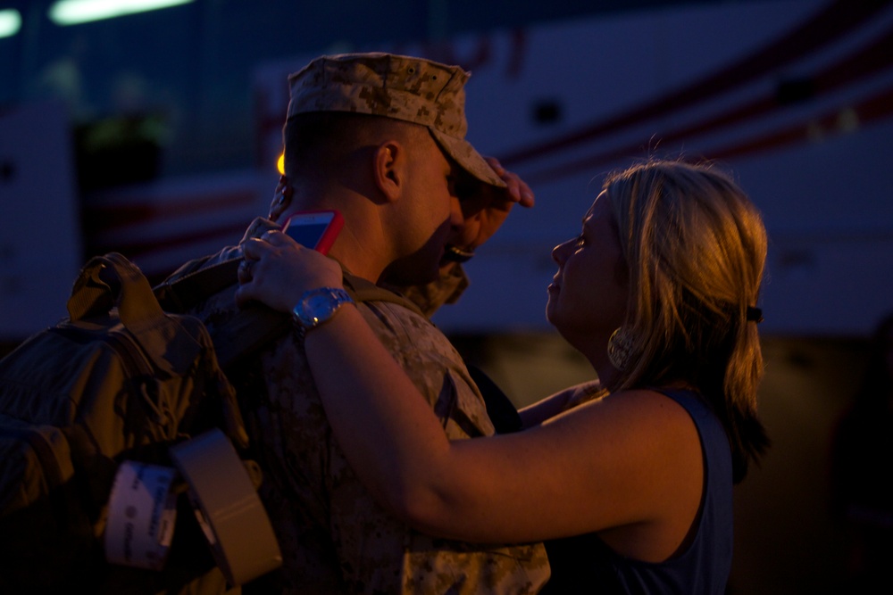 1st Battalion, 9th Marines departure