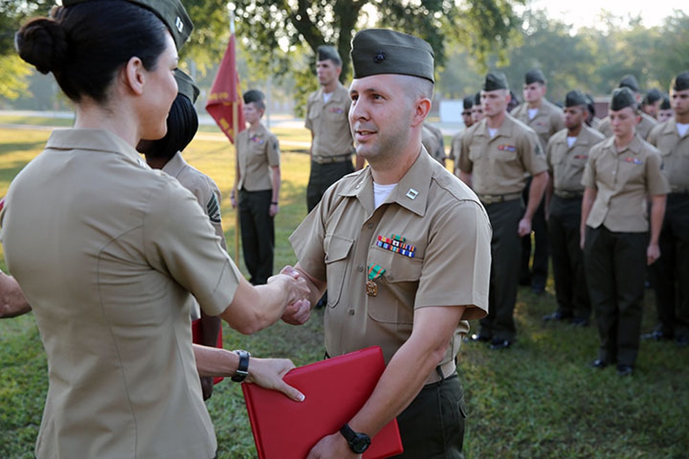 DVIDS - Images - Marines to be awarded ... center! [Image 3 of 5]