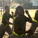 Marine recruits train in martial arts on Parris Island