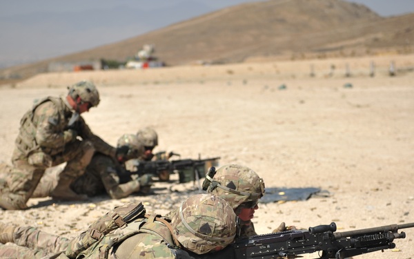 Currahees take to the range