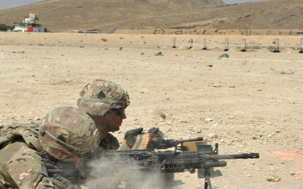 Currahees take to the range