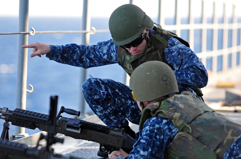 USS Mount Whitney operations