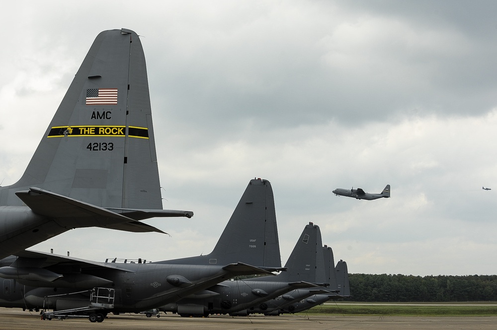 Hurlburt Field aircraft seek refuge at Little Rock