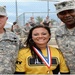 Army softball champs poses with Fort Sill command team