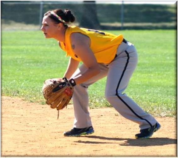 Army softball champ plays the bases