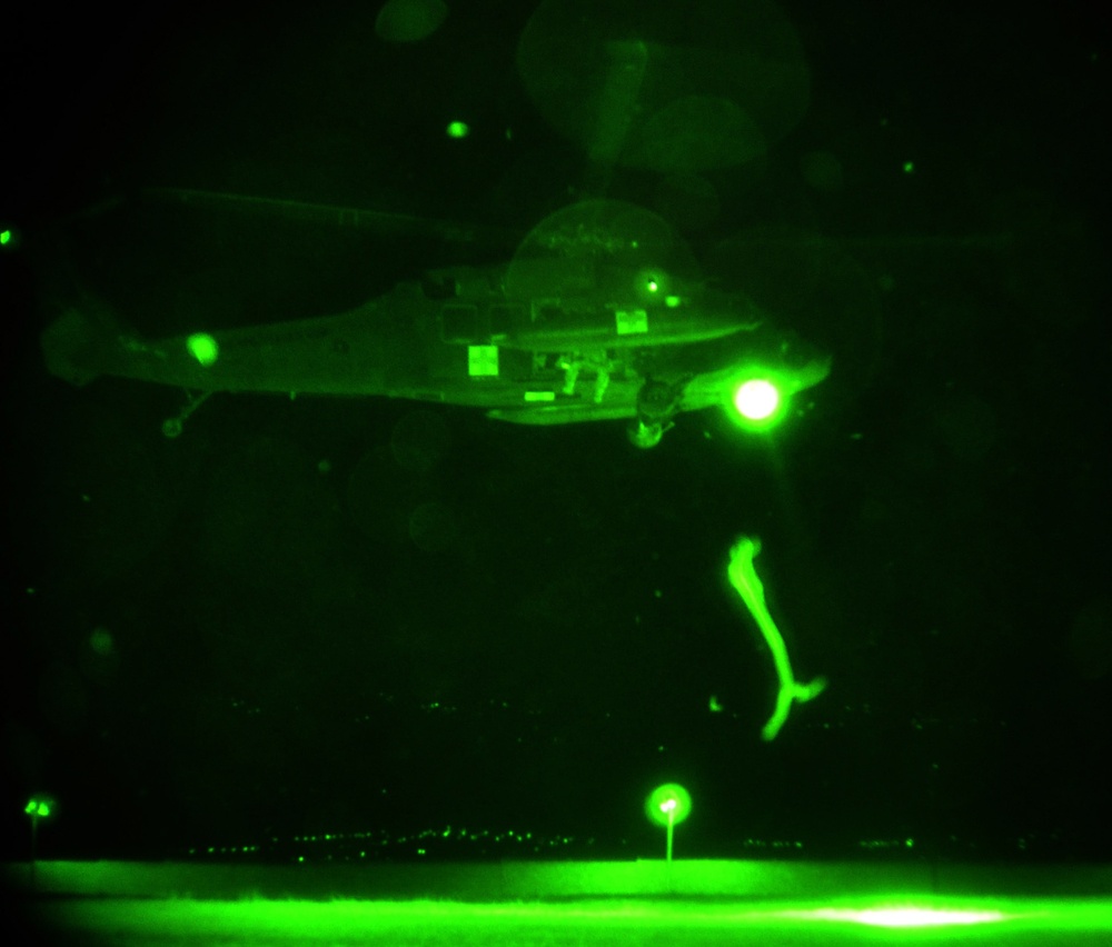 We own the night: JTF-Bravo's helicopters conduct the mission anywhere, anytime