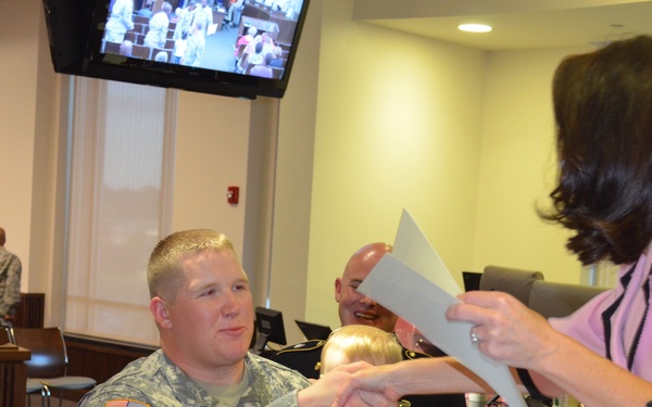 Sledgehammer soldiers recognized by Columbus mayor