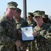 VADM John Miller views CTF 56 assets.